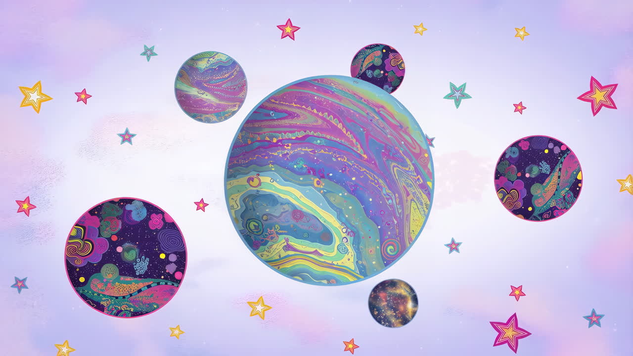 Planets and Stars in a Fantasy Galaxy