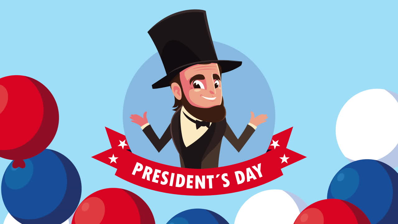 대통령의 날 일러스트레이션