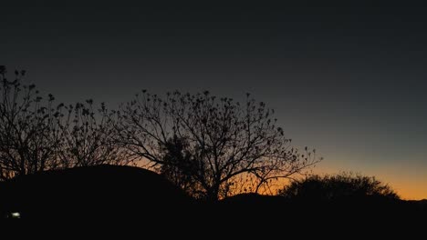 very colorful sunset, the sky actively changes color