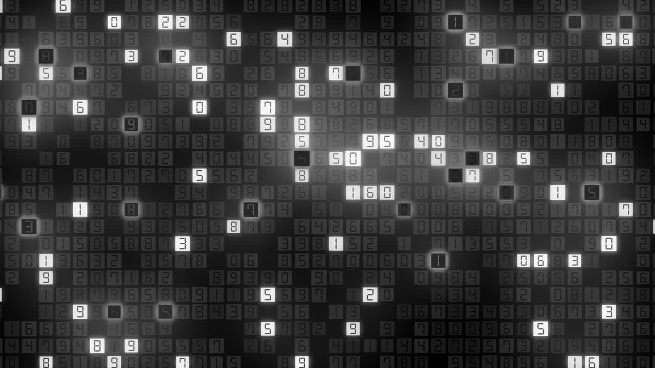 Abstract background with binary code