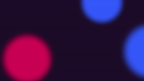 Animación-Abstracta-Neón-Círculos-Rojos-Y-Azules-Movimiento-Discoteca-Fondo