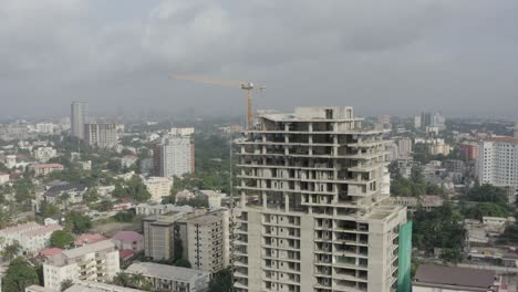 edificio construcción nigeria drone 02