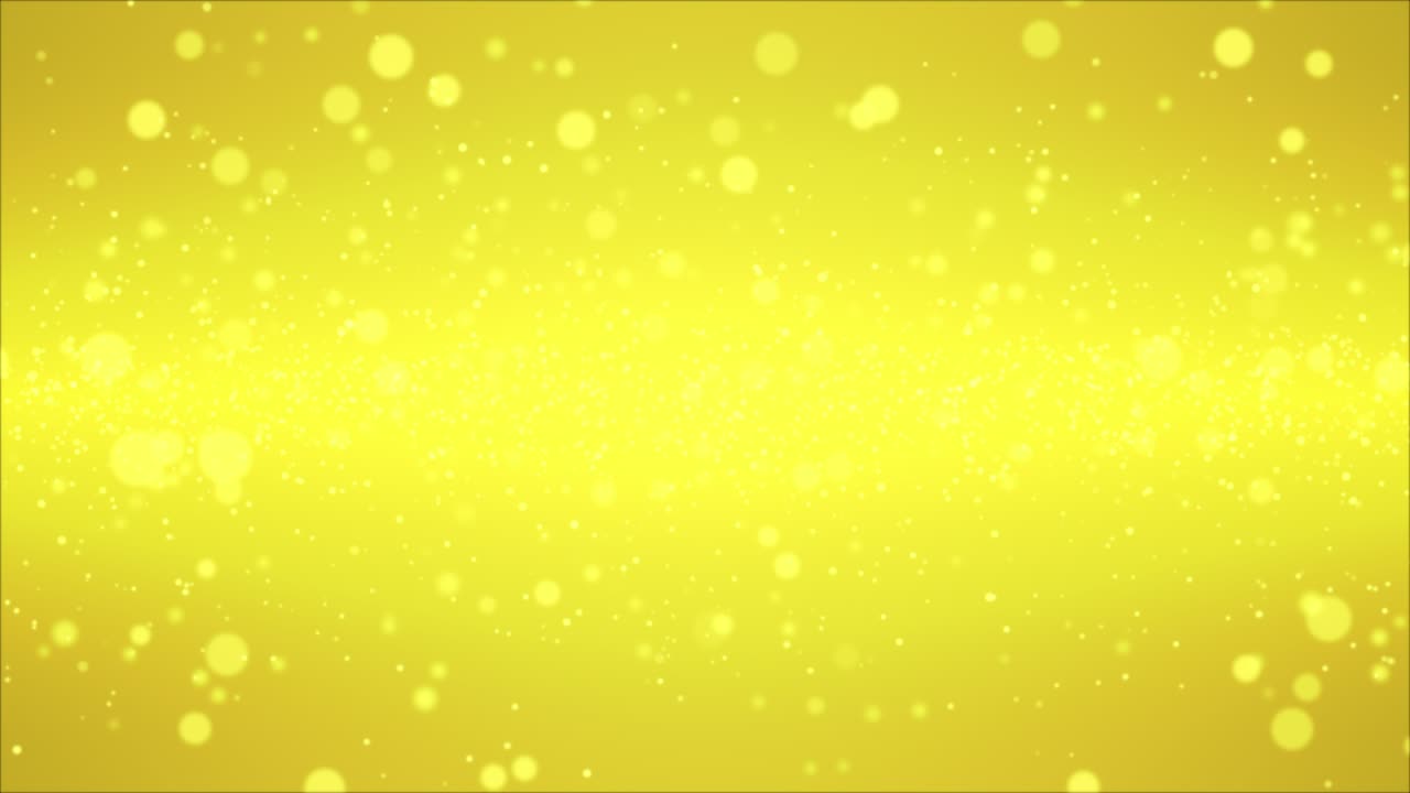 fondo de partículas de brillo que se extienden lentamente (bucle sin costuras, oro brillante)