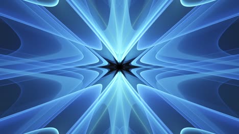 abstract blue light fractal design