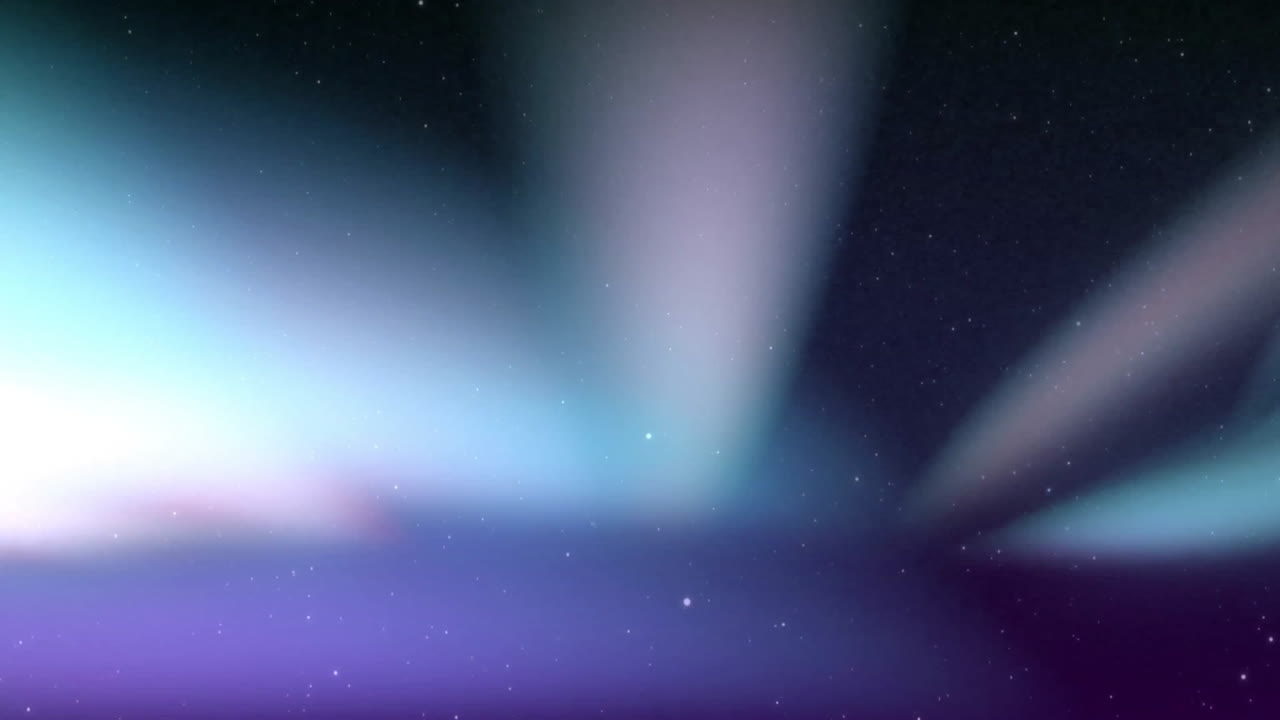 animación de senderos de luz brillante que se mueven sobre un fondo negro