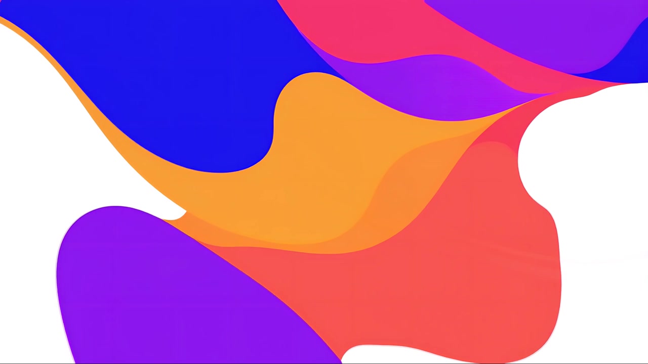 Sfondo Animato Astratto e Colorato 4K