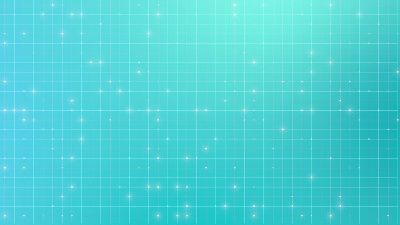 アニメーション アブストラクト テクノロジーの背景 輝くランダムな点とグリッド データ ハイテクコンセプト 仮想空間 ループストックアニメーション モーショングラフィックスデザイン 背景の映像 壁紙 スクリーンセーバー