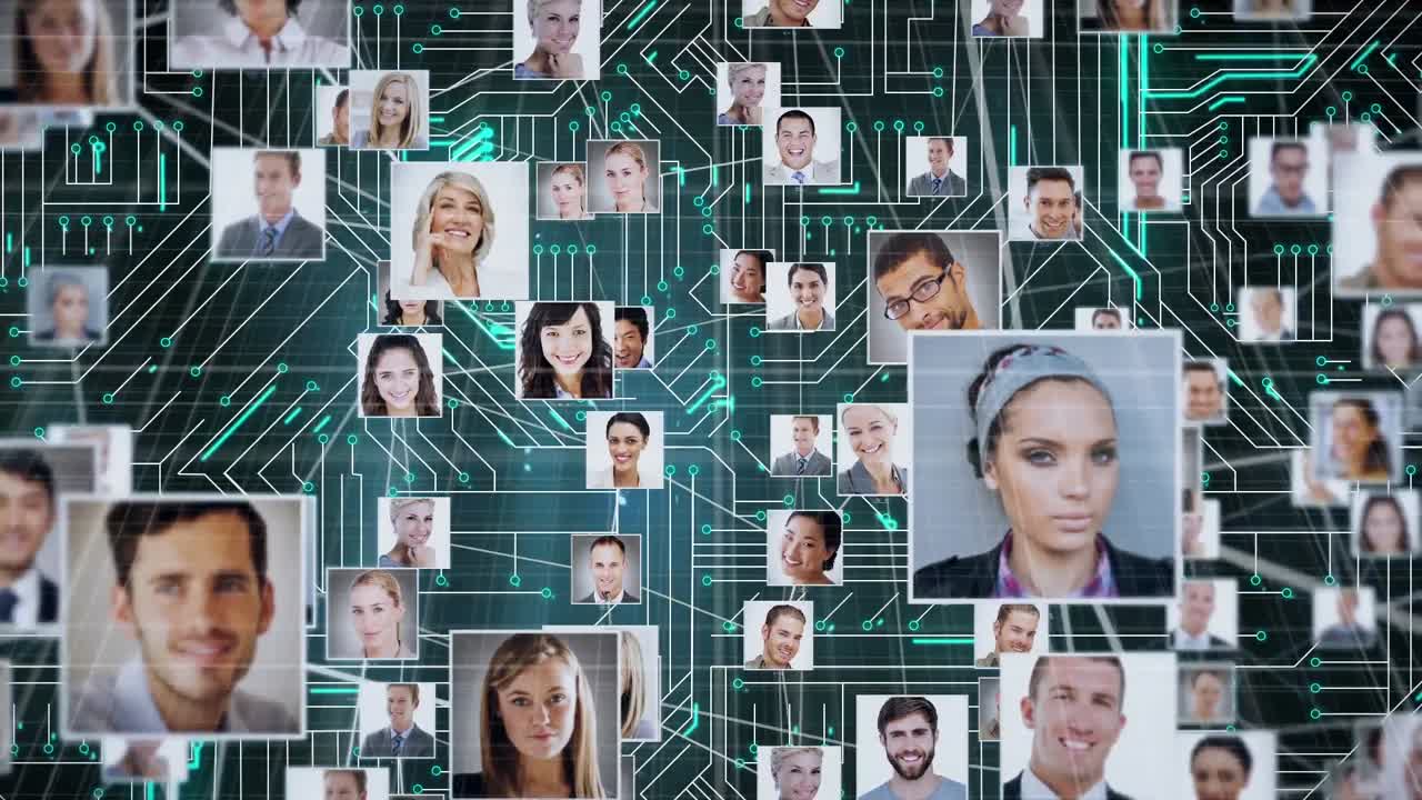 интерфейс социальной сети