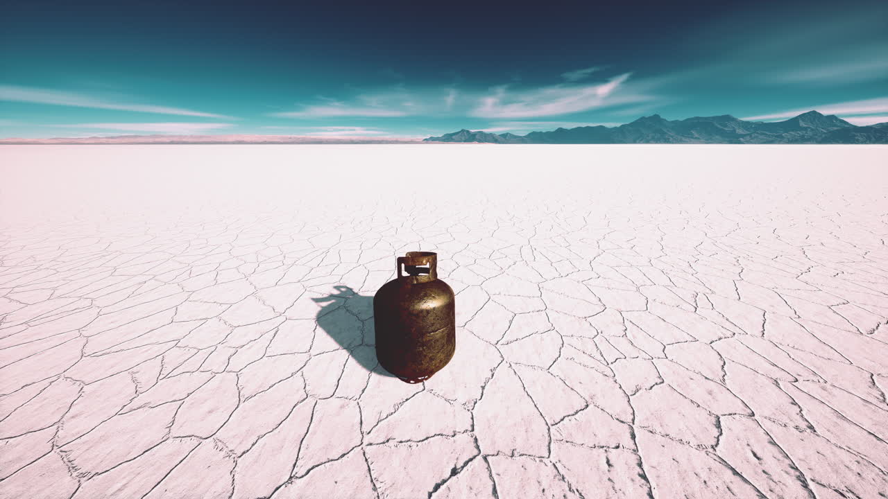 소금 호수 에 있는  ⁇ 은 위험 가스 컨테이너