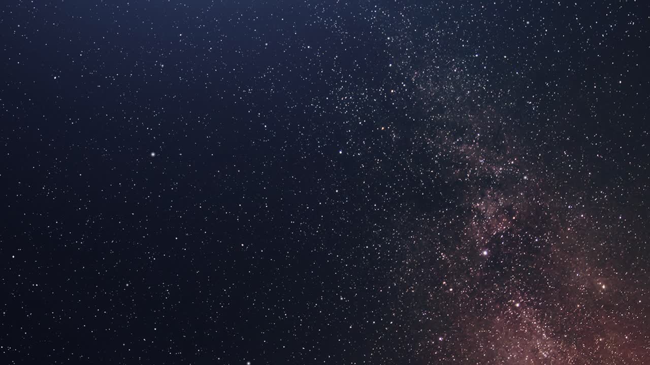 animation of millions of stars in space