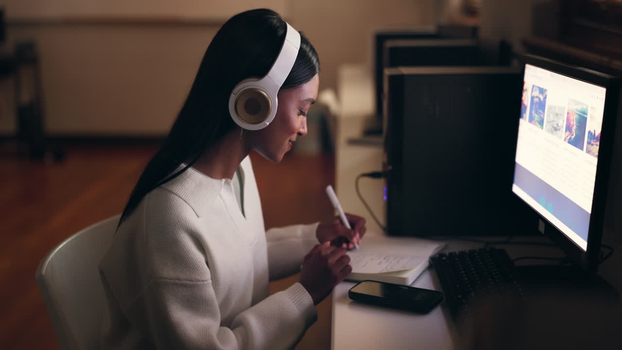 밤, 사업과 여성 글쓰기