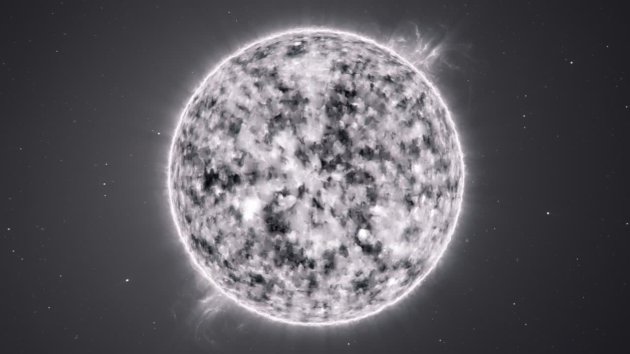 cuerpo celeste: estrella enana blanca en el espacio exterior