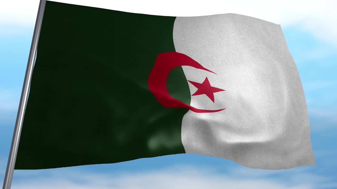 Bandiera dell'Algeria