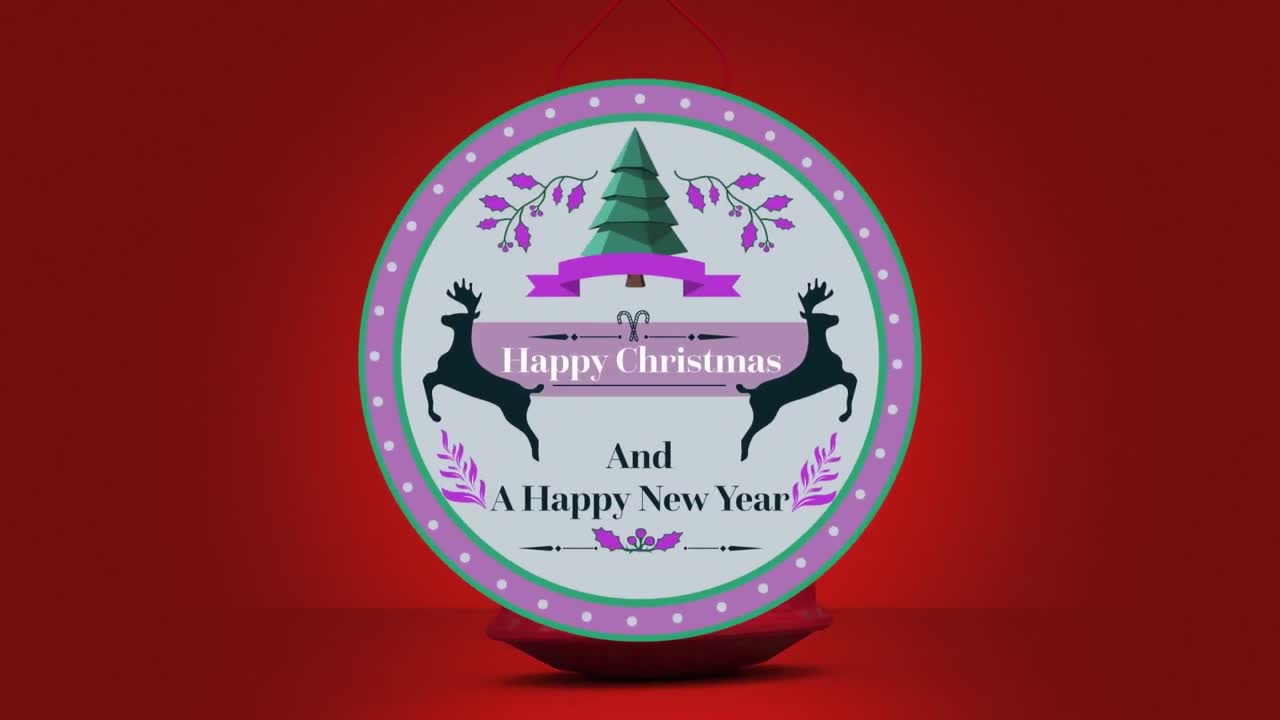 ⁇ 은 배경 에 있는 태그 에 있는 크리스마스 인사 의 애니메이션