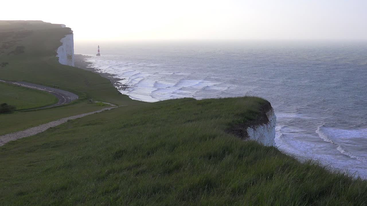 The White Cliffs of Dover near Beachy Head in Southern England