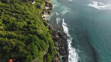 beautiful nusa dua beach drone footage in bali