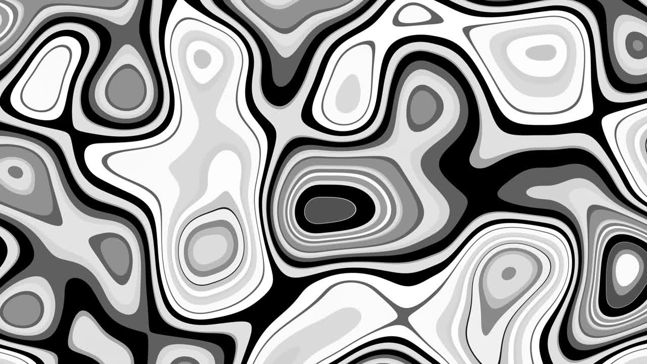 Motion graphics of curve shape. Animation with 4K resolution.