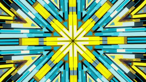 abstract geometric kaleidoscope pattern