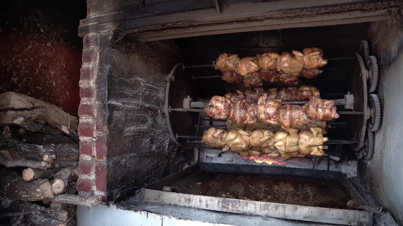 Pollo a la parrilla a la parrilla