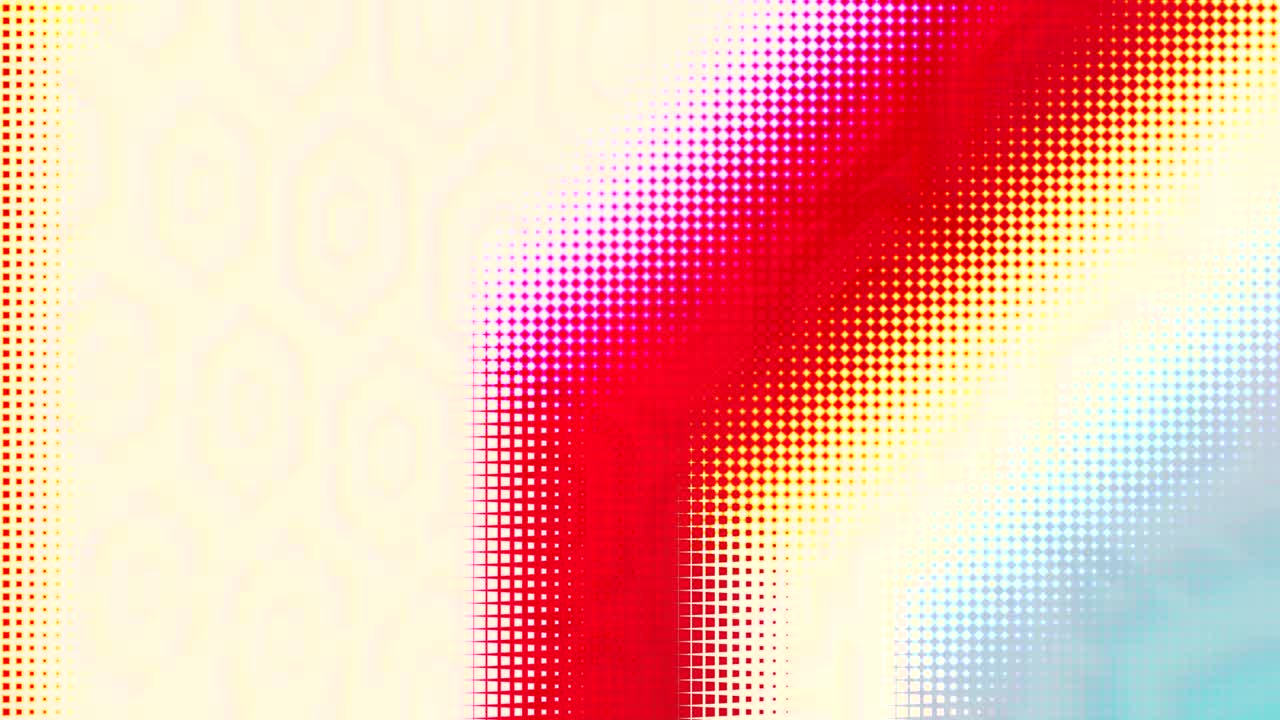 kaleidoscopio en movimiento. gráficos en movimiento de 4k