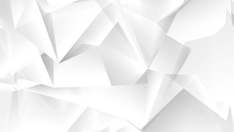 patrón abstracto blanco sin costuras. triángulos geométricos y polígonos de fondo de bucle.