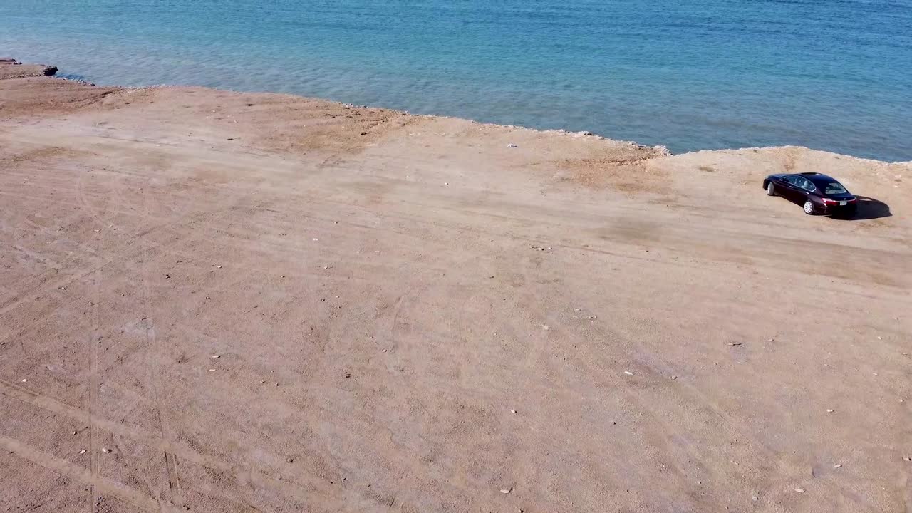 사우디아라비아 제다의 난파선 드론 영상 - 알 파하드 난파선