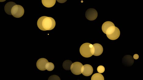 círculos animados coloridos partículas de fondo claro 4k