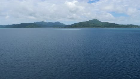 raiatea, society islands, french polynesia.second largest island of the society islands.