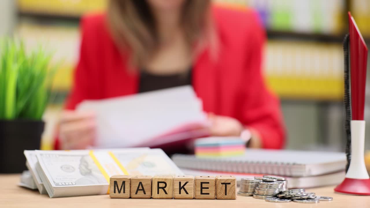 Market and Finance Concept