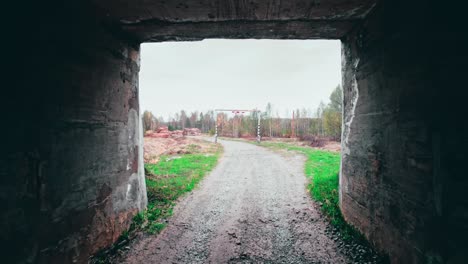 al pasaje del túnel antiguo