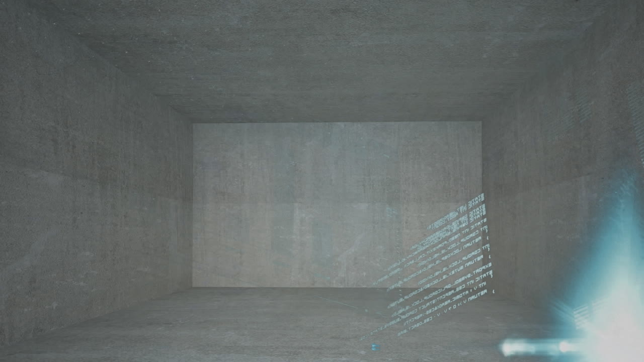 회색 배경에 화면을 통해 통계 및 데이터 처리의 애니메이션