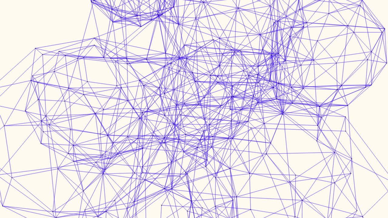 líneas conectadas en formas geométricas sin costuras en degradado blanco