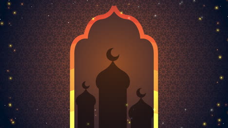 islamic mosque design background