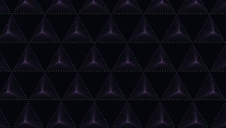 Symmetrical-black-and-purple-triangle-pattern