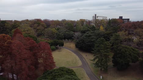 Vista-Aérea-Del-Horizonte-En-Yokohama