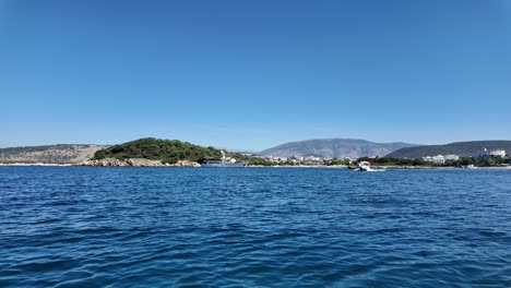 ksamil beach holiday albania albanian riviera beautiful summer weather