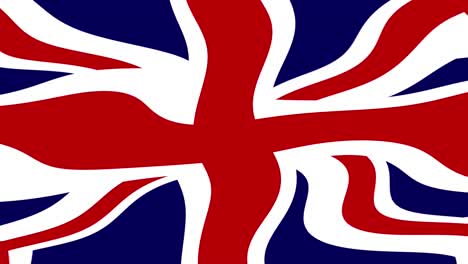 underwater animated union jack flag