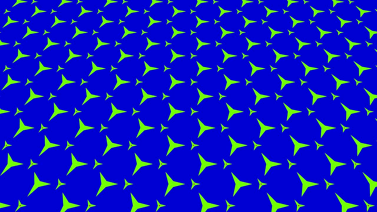 patrón de video gráfico con figuras geométricas que se inclina hacia arriba y se mueve.