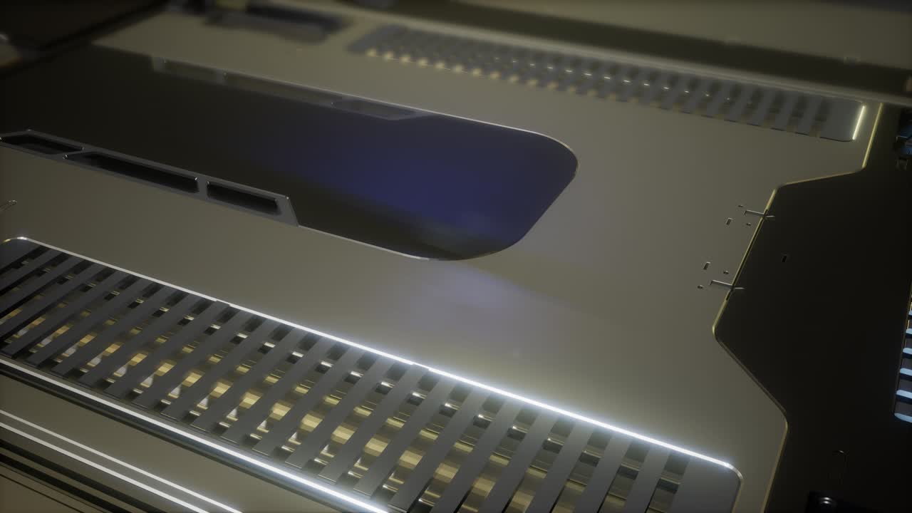 미 과학 금속 배경