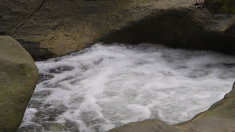 Flowing-clear-river-water-stream