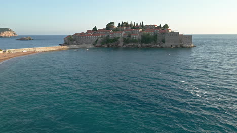 Sveti Stefan Island on the Adriatic Coast