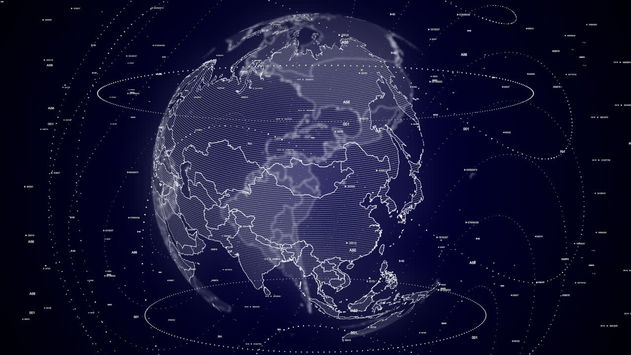 디지털 글로브 회전, 몽골 국가에 확대