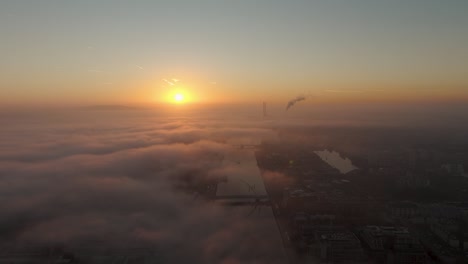 unbelievable fog conditions in dublin 4k cinematic drone footage 09- co