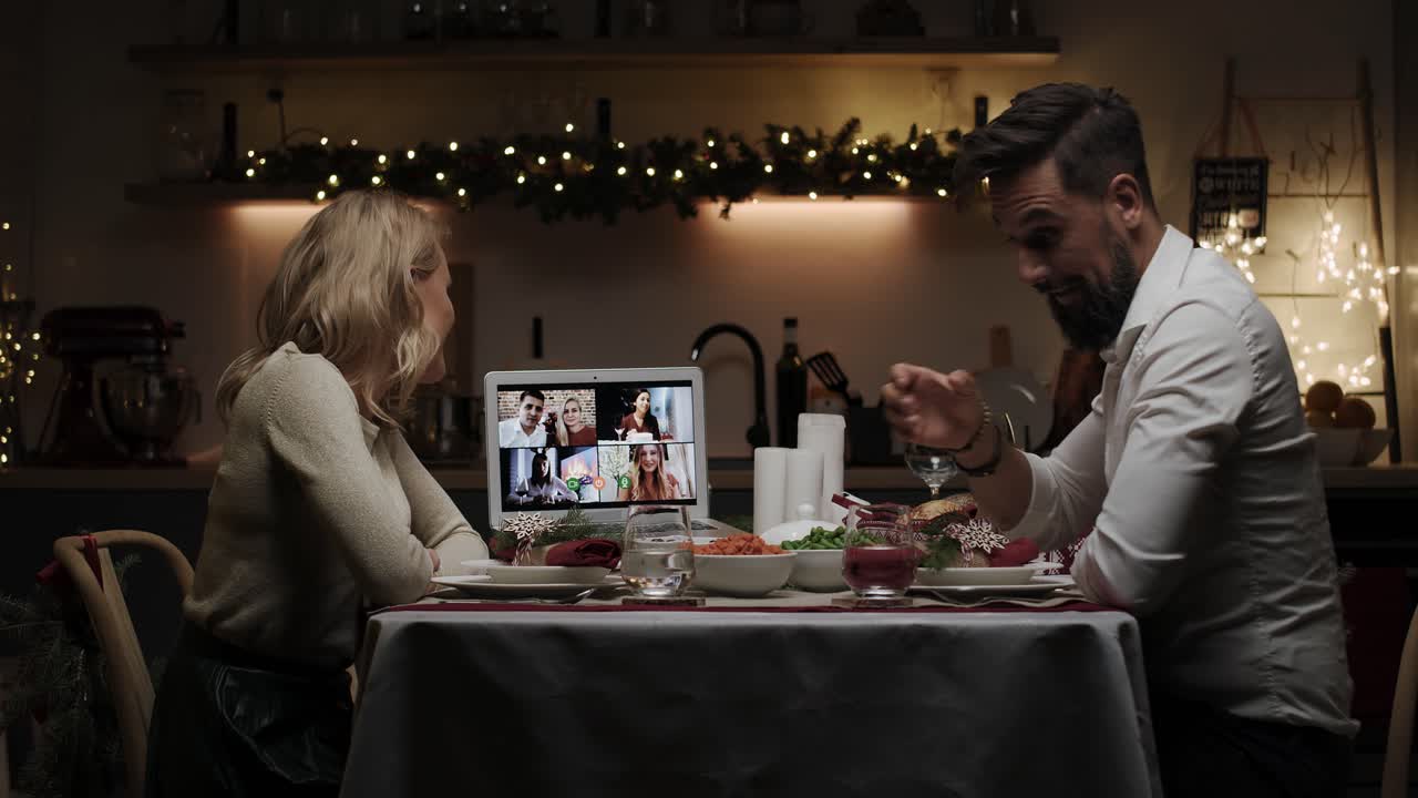 video chat con amigos para navidad