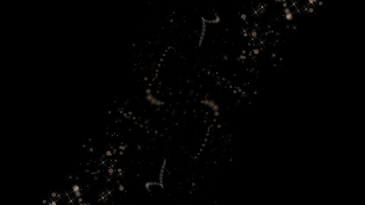 Premium stock video - Magic sparkle particle glitters trail loop ...