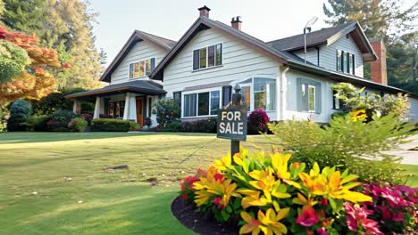 house for sale with beautiful garden