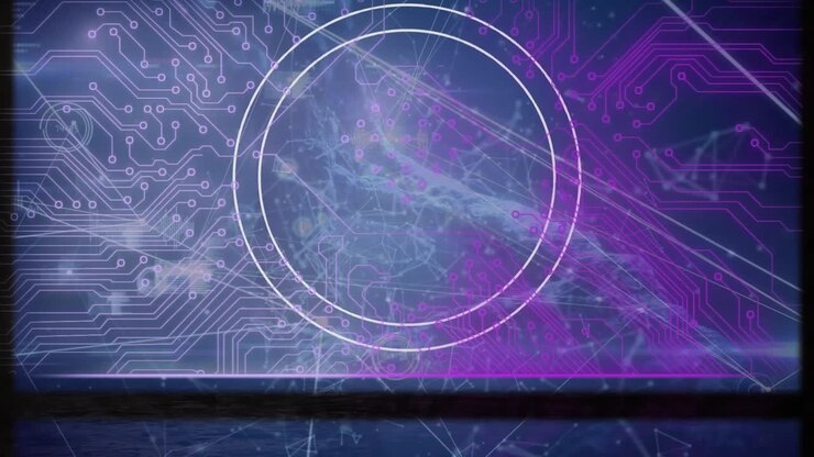 Animation of connections and integrated circuit on tape reel