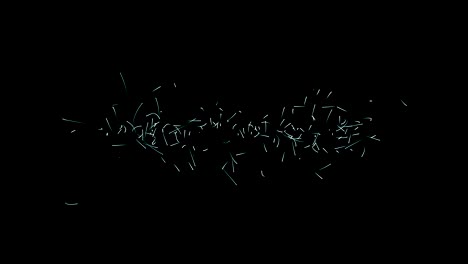 4k abstract particle background