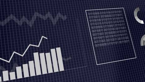 Animación-Del-Procesamiento-De-Datos-Financieros-Sobre-Fondo-Oscuro