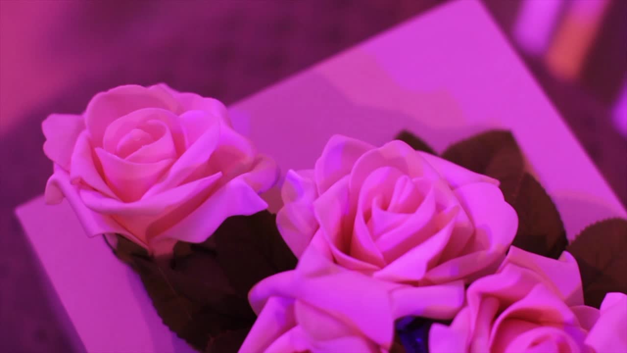 ramo de rosas rosadas